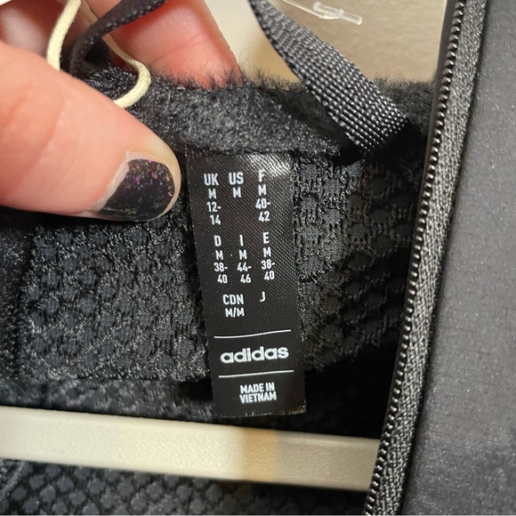 Adidas TERREX Techrock Ultralight 1/2-Zip Hooded
Fleece Jacket NEW with tags - Picture 10 of 14